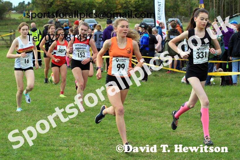 Womens under-17s and under-20s 2022 NEHL Druridge Bay, Northumberland, Sunday, October 9th. Photo: David T. Hewitson/Sports for All Pics